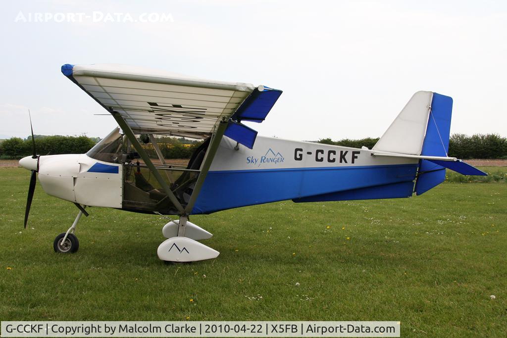 G-CCKF, 2003 Best Off Skyranger 912(2) C/N BMAA/HB/289, Skyranger 912(2), Fishburn Airfield, April 2010.