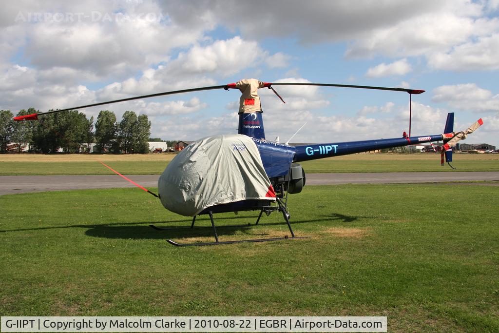 G-IIPT, 1994 Robinson R22 Beta C/N 2506, Robinson R22 Beta at Breighton Airfield, August 2010.