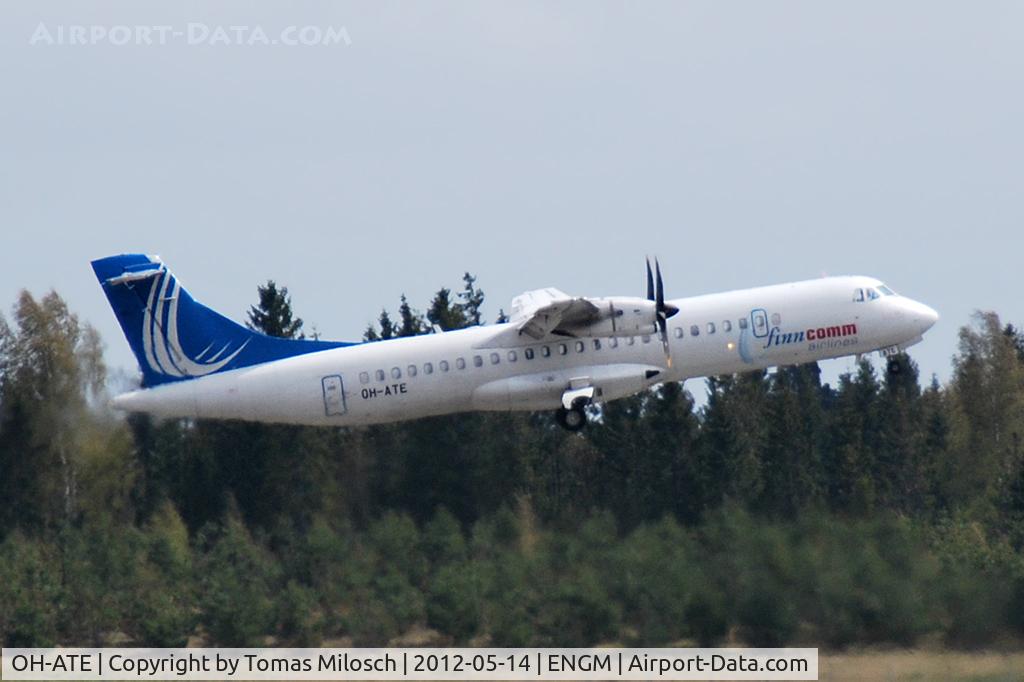 OH-ATE, 2007 ATR 72-212A C/N 741, FinnComm Airlines