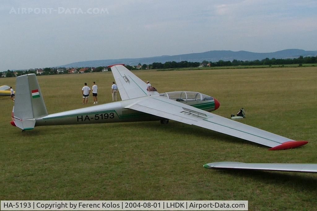 HA-5193, 1977 Let L-13 Blanik C/N 026804, Dunakeszi