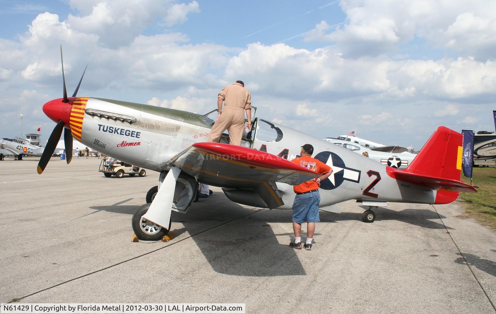 N61429, 1942 North American P-51C Mustang C/N 103-26199, P-51C Redtail Mustang