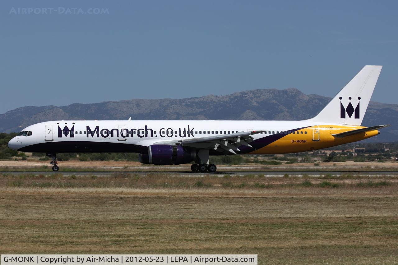 G-MONK, 1988 Boeing 757-2T7 C/N 24105, Monarch Airlines, Boeing 757-2T7, CN: 24105/0172