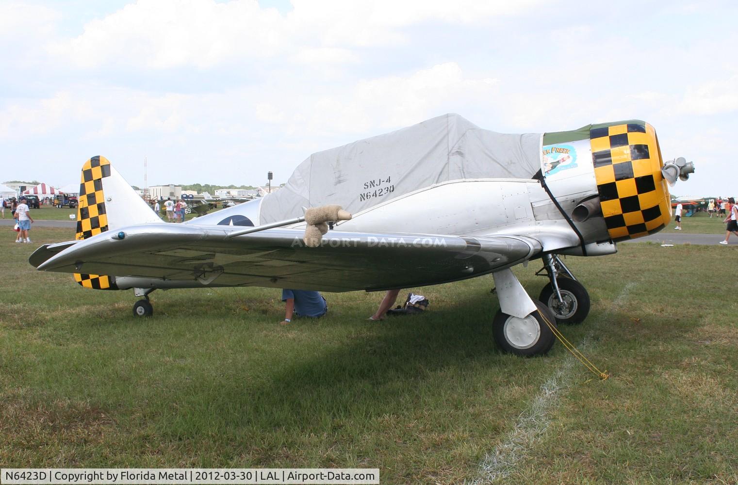 N6423D, 1941 North American SNJ-4 Texan C/N 88-13519, SNJ-4