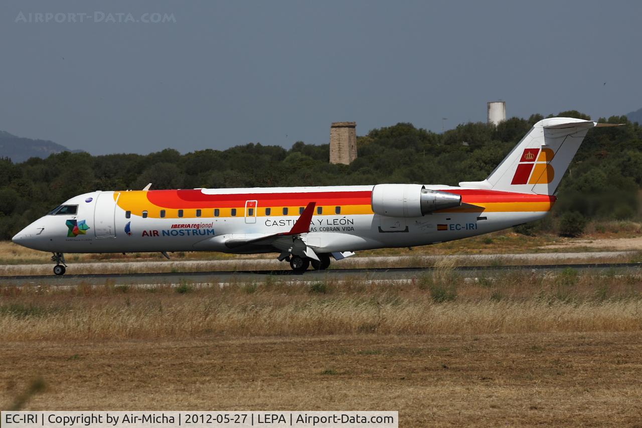 EC-IRI, Bombardier CRJ-200ER (CL-600-2B19) C/N 7851, Air Nostrum, Canadair Regional Jet 200ER, CN: 7851