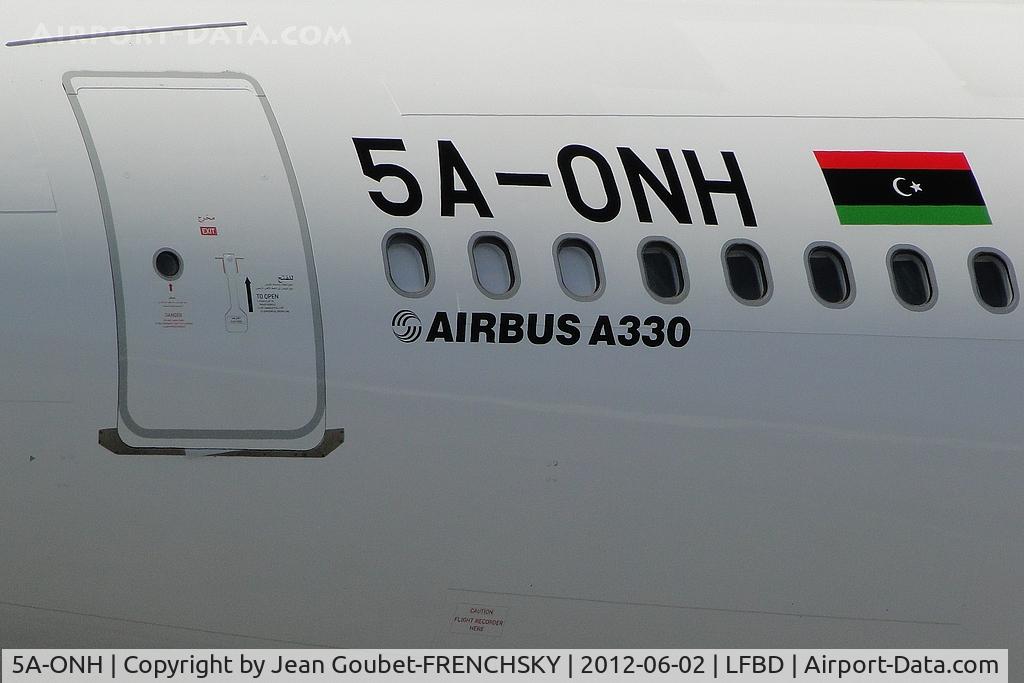 5A-ONH, 2009 Airbus A330-243 C/N 1049, AFRIQIYAH