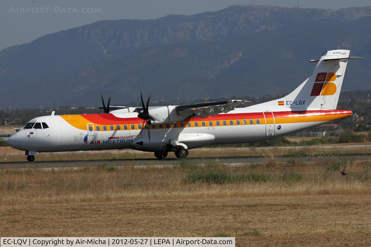 EC-LQV, 2012 ATR 72-600 C/N 0995, Air Nostrum, ATR 72-600, CN: 0995
