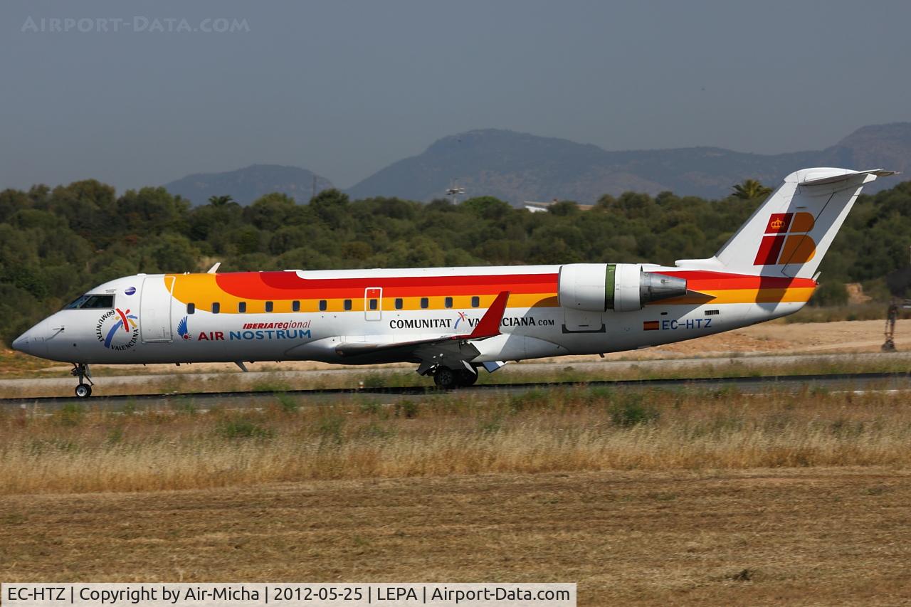 EC-HTZ, 2001 Canadair CRJ-200 (CL-600-2B19) C/N 7493, Air Nostrum, Canadair Regional Jet 200ER, CN: 7493