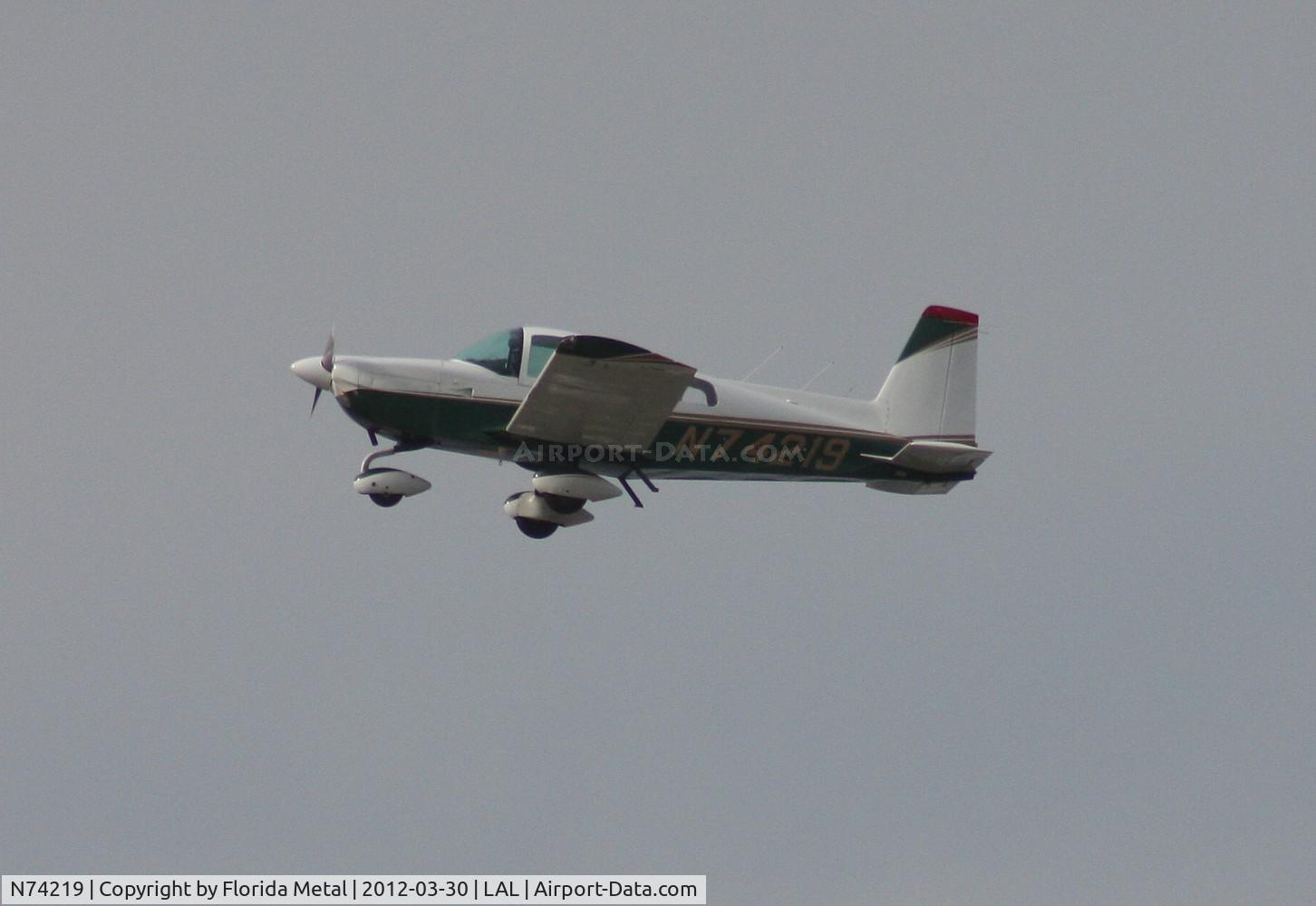 N74219, 1975 Grumman American AA-5B Tiger C/N AA5B-0165, AA-5B