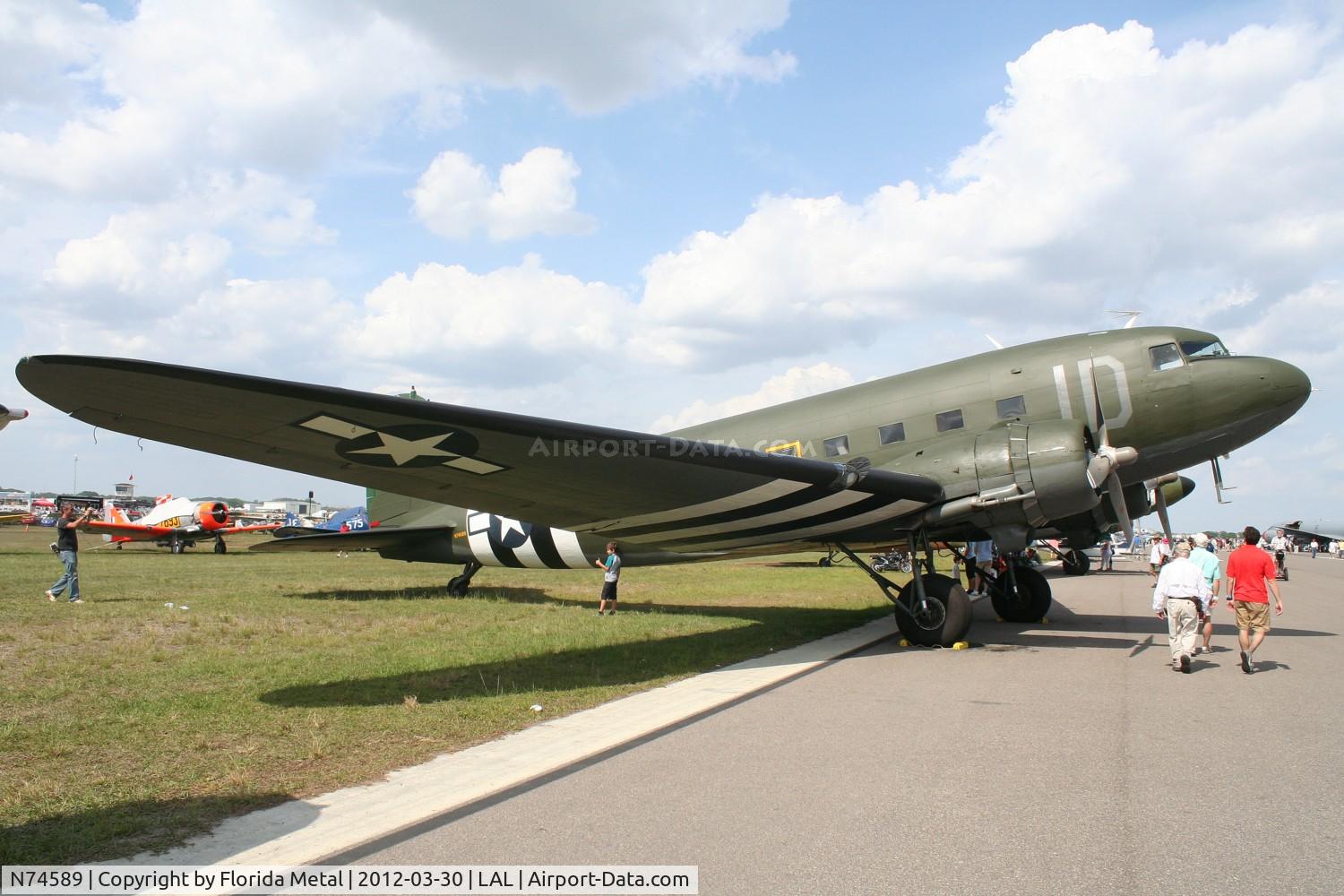 N74589, 1943 Douglas DC3C-S1C3G (C-47A) C/N 9926, C-47 Skytrain