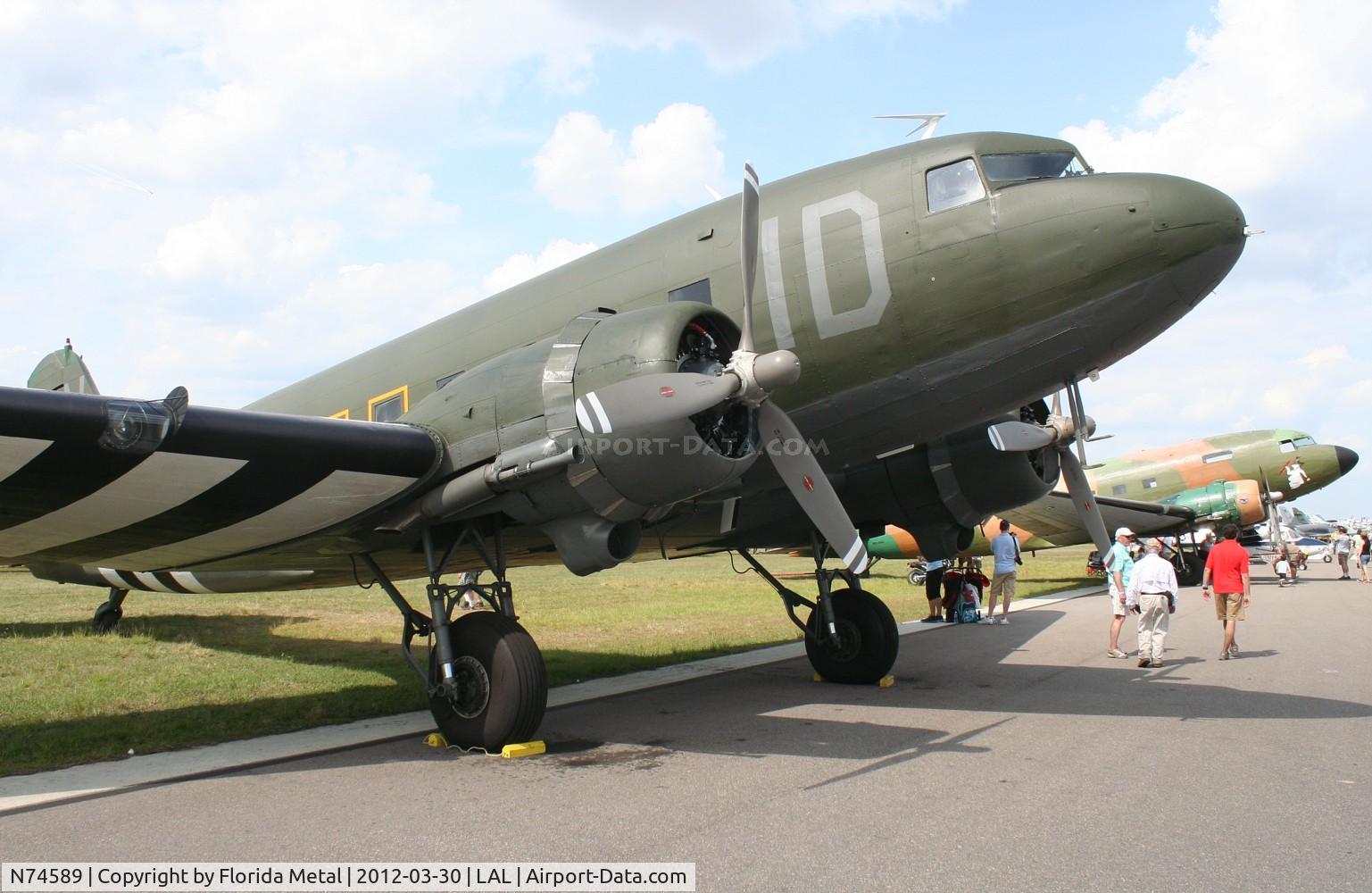 N74589, 1943 Douglas DC3C-S1C3G (C-47A) C/N 9926, C-47 Skytrain