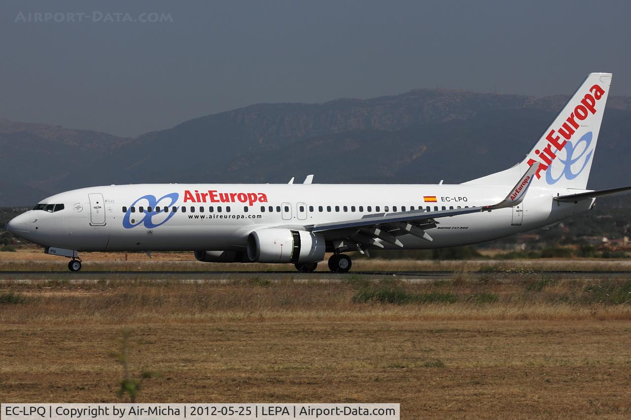 EC-LPQ, 2012 Boeing 737-85P C/N 35496, Air Europa, Boeing 737-85R (WL), CN: 35496/4015