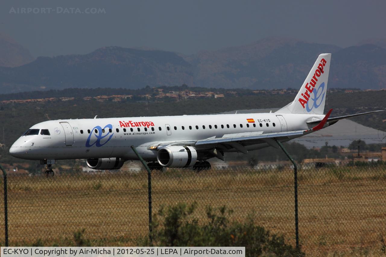 EC-KYO, 2009 Embraer 195LR (ERJ-190-200LR) C/N 19000276, Air Europa