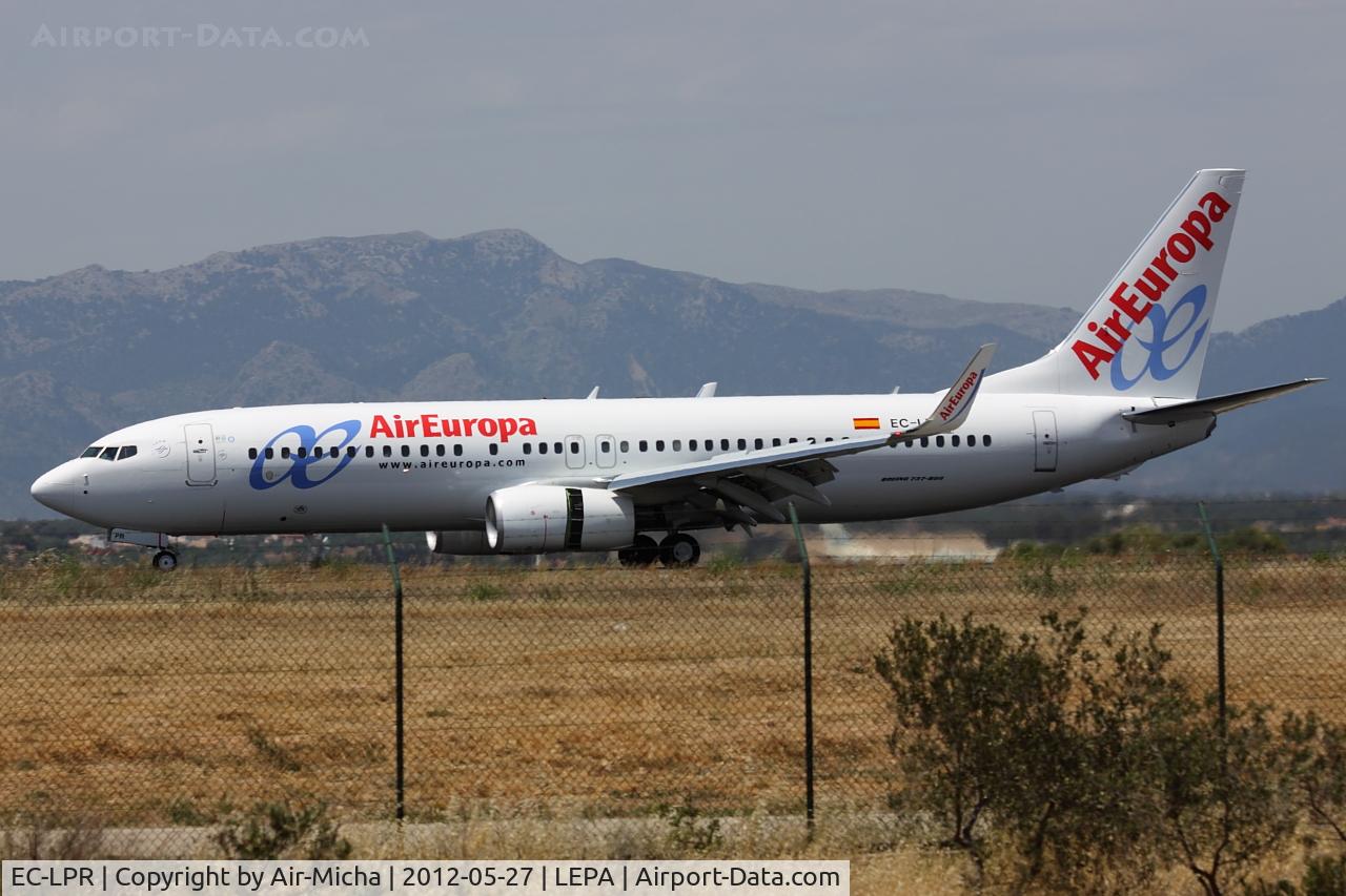 EC-LPR, 2012 Boeing 737-85P C/N 36588, Air Europa, Boeing 737-85P (WL), CN: 36588/3989