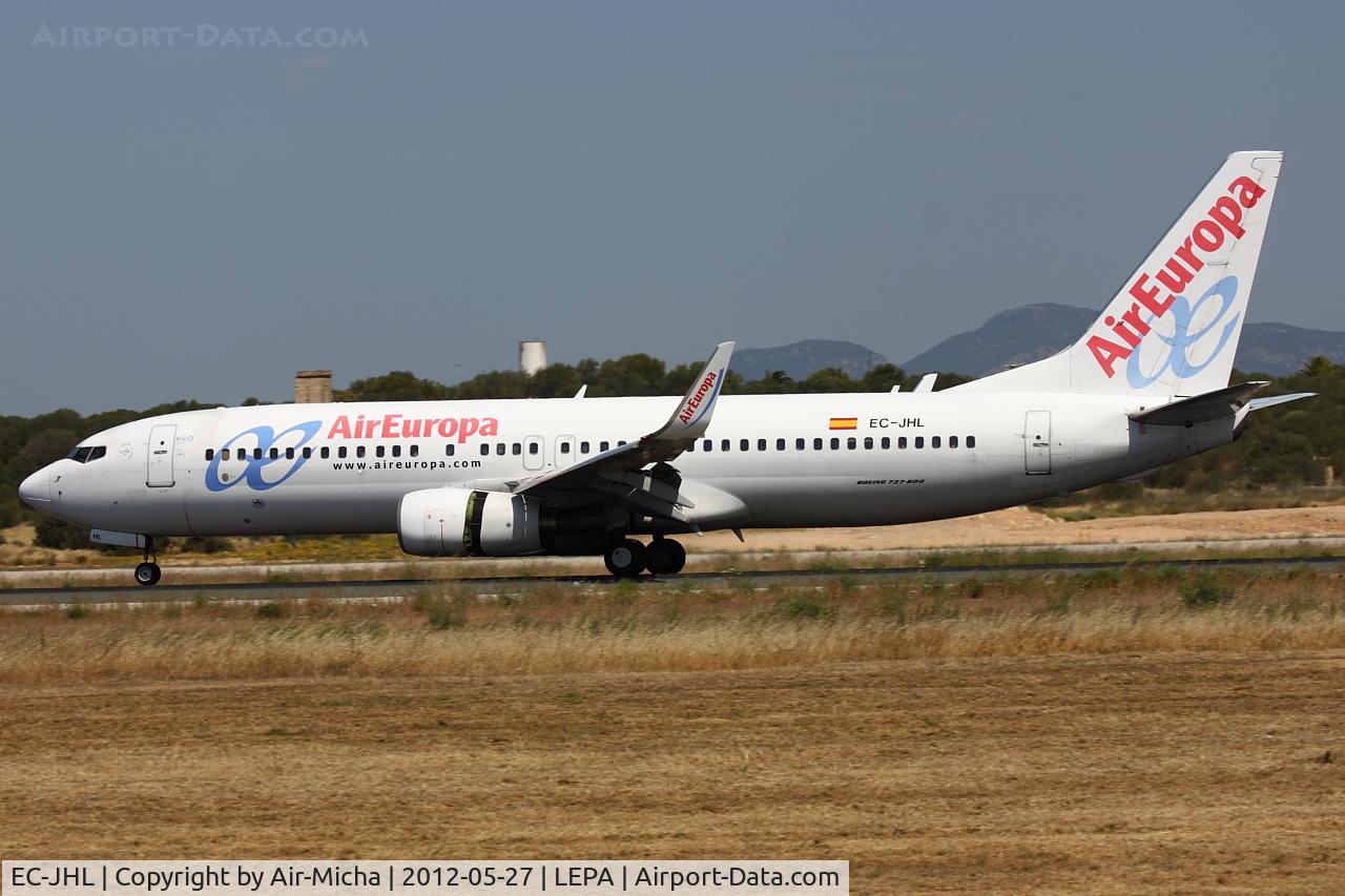 EC-JHL, 2005 Boeing 737-85P C/N 33976, Air Europa