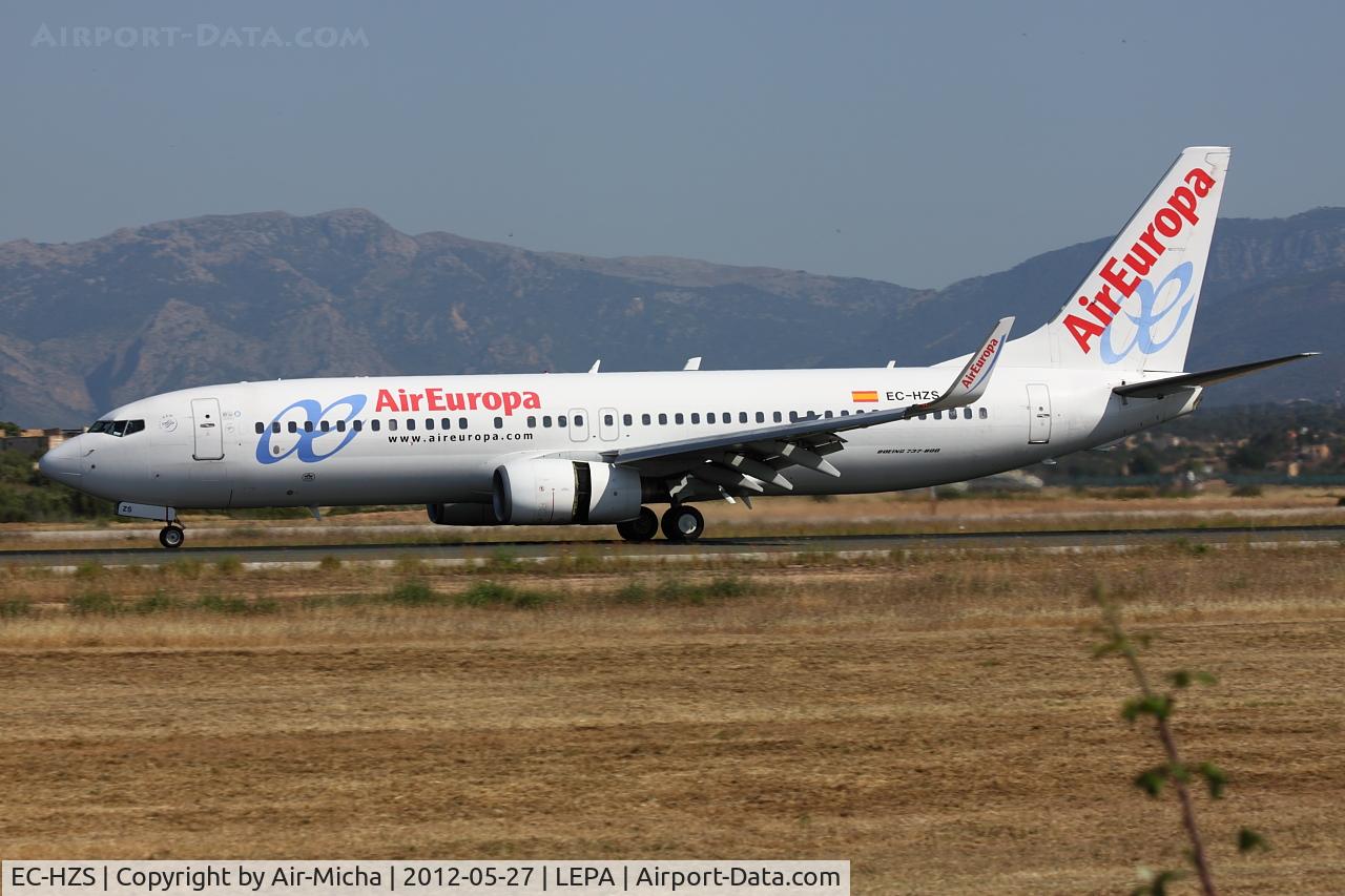EC-HZS, 2001 Boeing 737-86Q C/N 30276, Air Europa