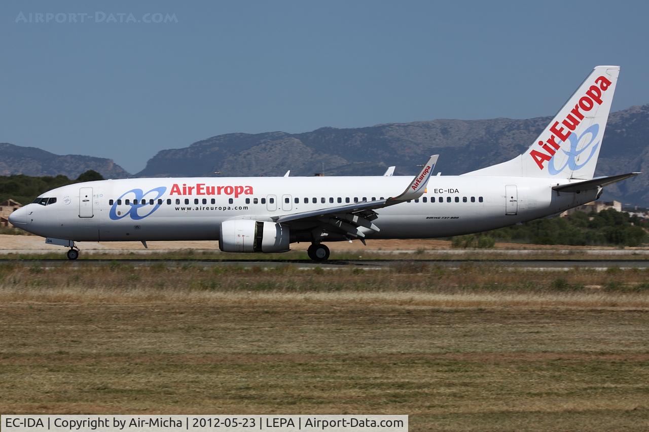EC-IDA, 2002 Boeing 737-86Q C/N 32773, Air Europa