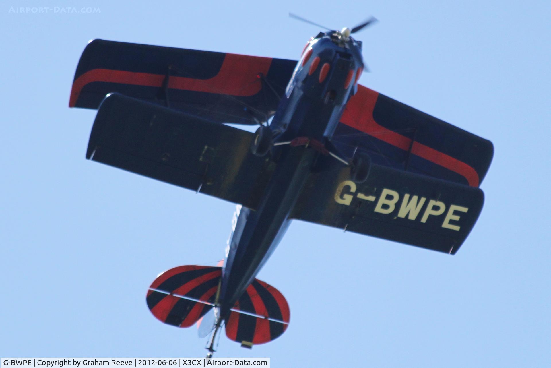 G-BWPE, 1999 Murphy Renegade Spirit 912 C/N PFA 188-12791, Over head at Northrepps.