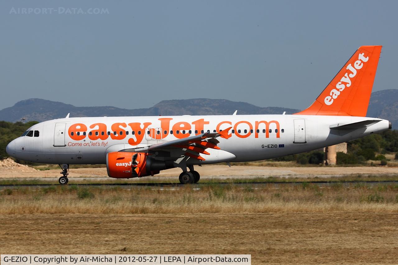 G-EZIO, 2005 Airbus A319-111 C/N 2512, EasyJet