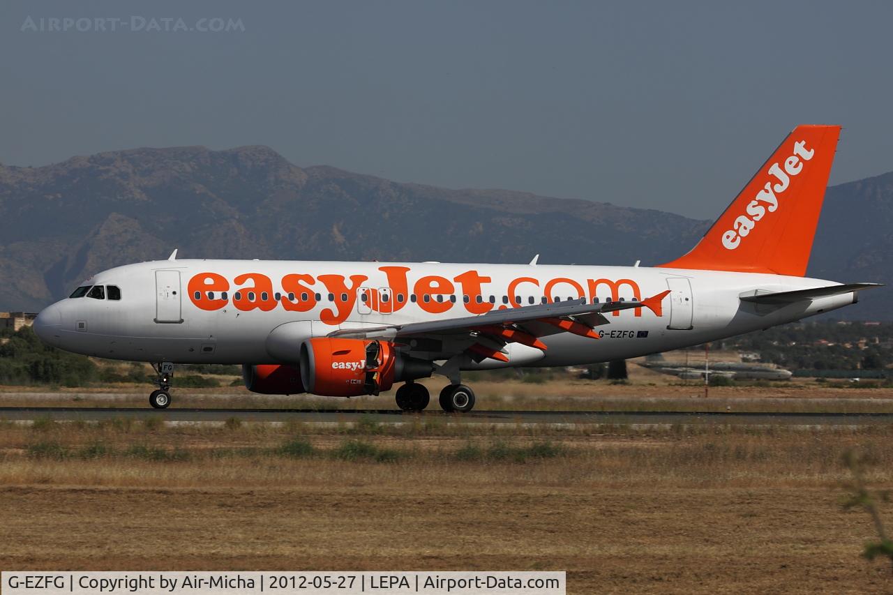 G-EZFG, 2009 Airbus A319-111 C/N 3845, EasyJet