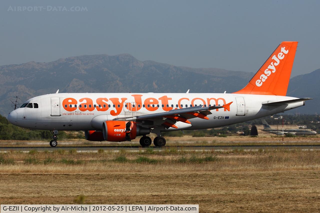 G-EZII, 2005 Airbus A319-111 C/N 2471, EasyJet