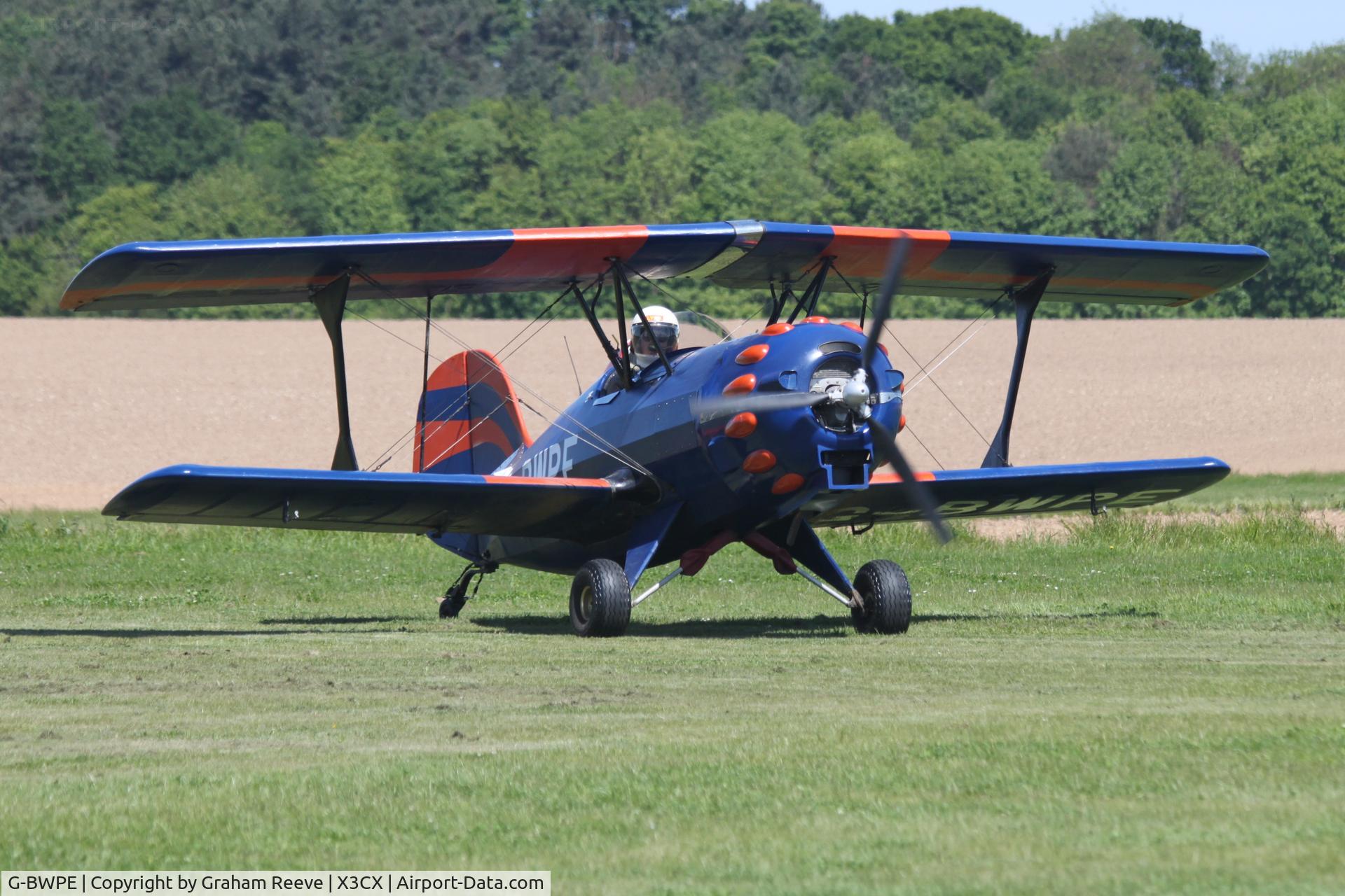 G-BWPE, 1999 Murphy Renegade Spirit 912 C/N PFA 188-12791, Just landed.