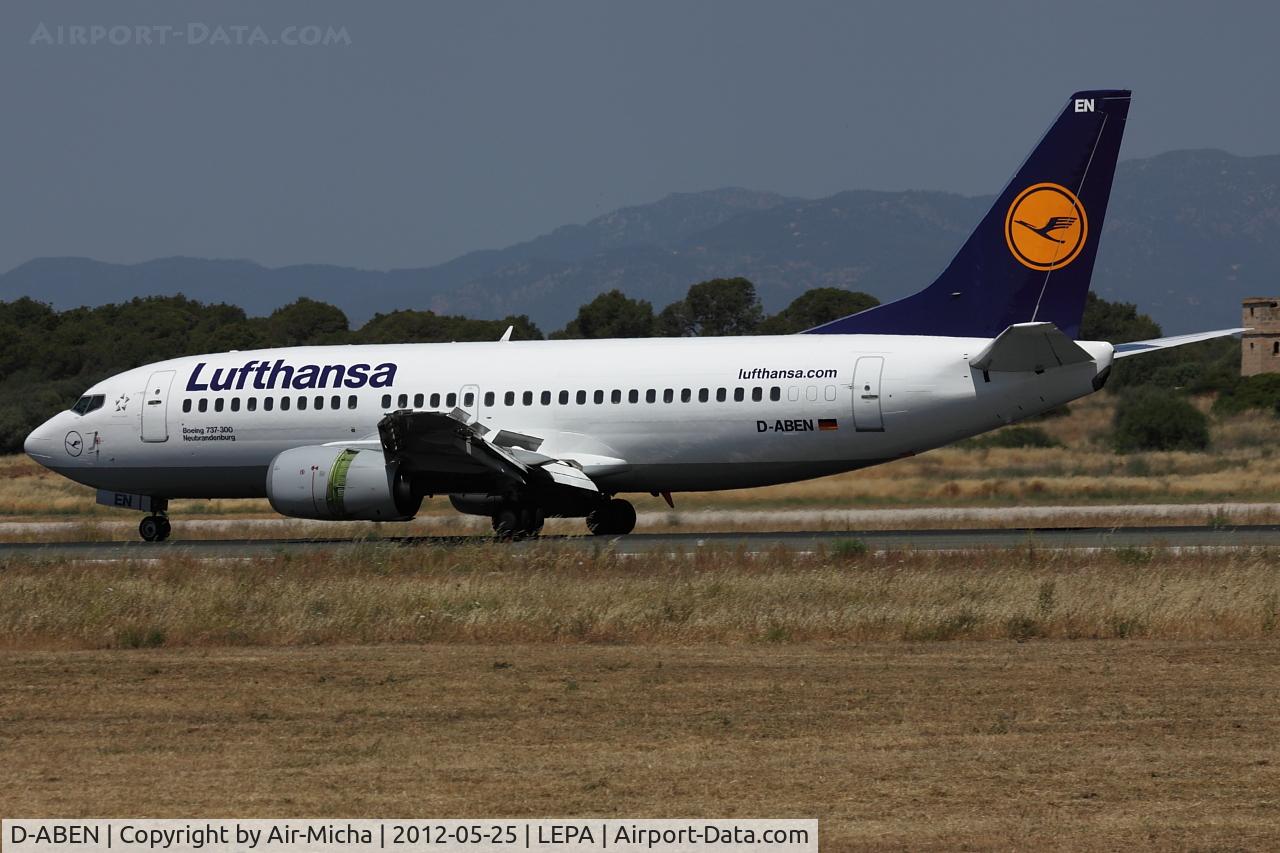 D-ABEN, 1991 Boeing 737-330 C/N 26428, Lufthansa