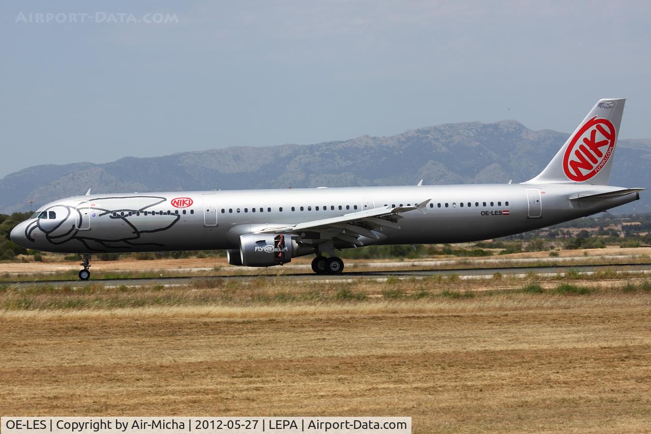 OE-LES, 2008 Airbus A321-211 C/N 3504, Niki