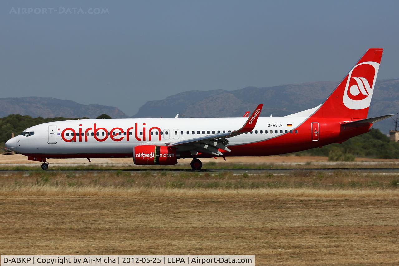 D-ABKP, 2010 Boeing 737-86J C/N 37758, Air Berlin