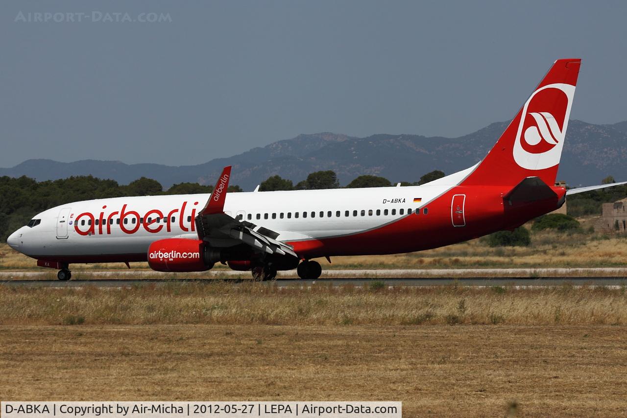 D-ABKA, 1999 Boeing 737-82R C/N 29329, Air Berlin