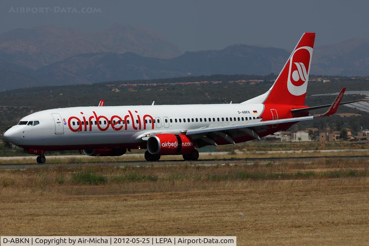 D-ABKN, 2010 Boeing 737-86J C/N 37756, Air Berlin