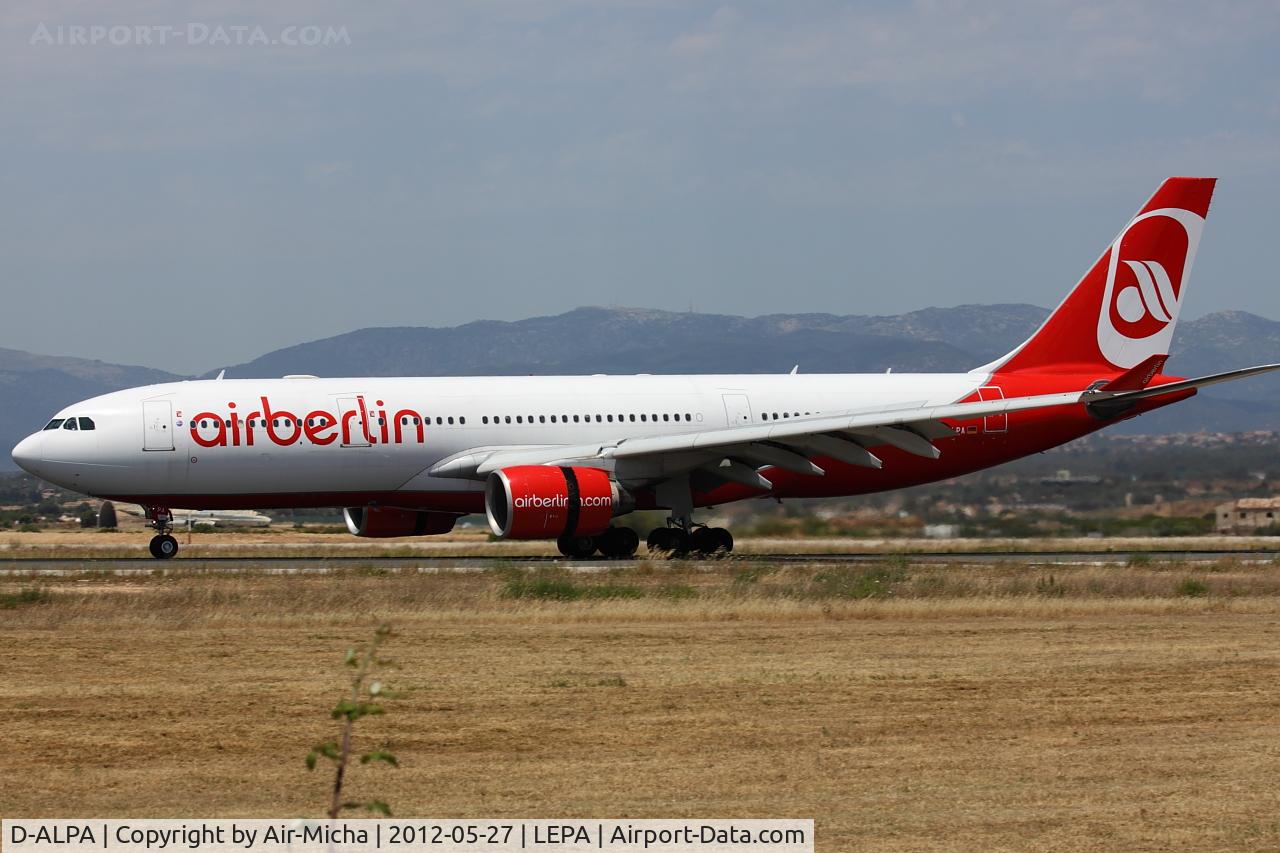D-ALPA, 2001 Airbus A330-223 C/N 403, Air Berlin