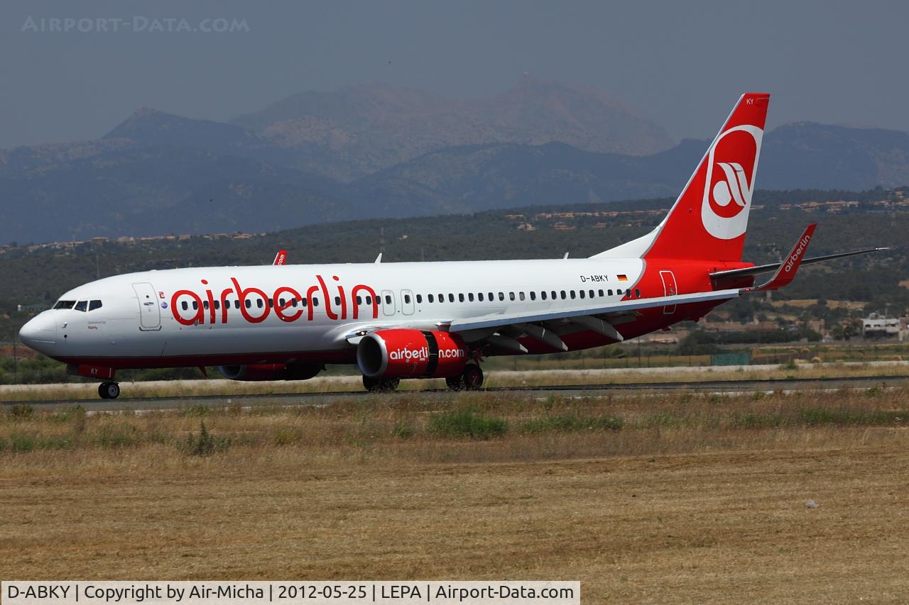 D-ABKY, 2011 Boeing 737-86J C/N 36886, Air Berlin