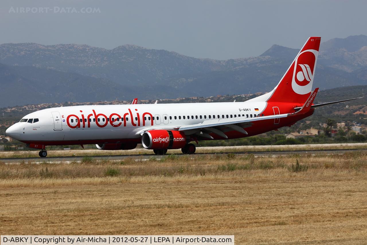 D-ABKY, 2011 Boeing 737-86J C/N 36886, Air Berlin