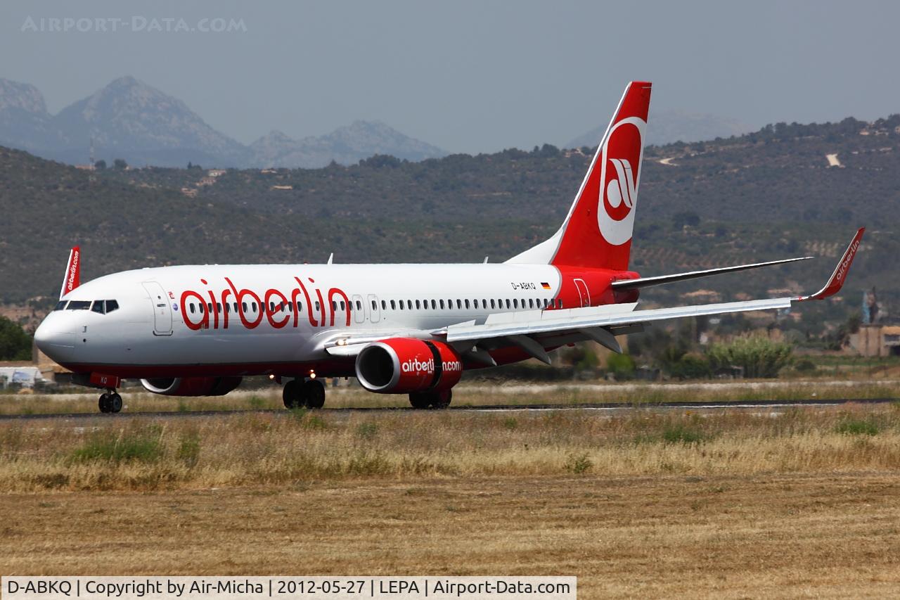 D-ABKQ, 2011 Boeing 737-86J C/N 37760, Air Berlin