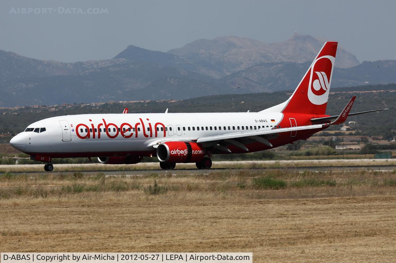 D-ABAS, 1999 Boeing 737-86J C/N 28073, Air Berlin