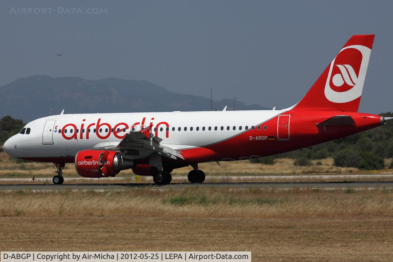 D-ABGP, 2008 Airbus A319-112 C/N 3728, Air Berlin