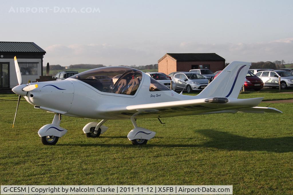 G-CESM, 2011 TL Ultralight TL-2000 Sting Sport C/N LAA 347-14801, TL Ultralight TL-2000 Sting Sport, Fishburn Airfield, November 2011.