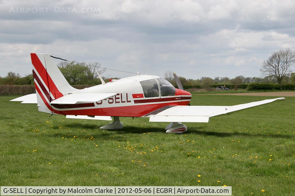 G-SELL, 1976 Robin DR-400-180 Regent Regent C/N 1153, Robin DR-400-180 Regent at Breighton Airfield's 2012 May-hem Fly-In.