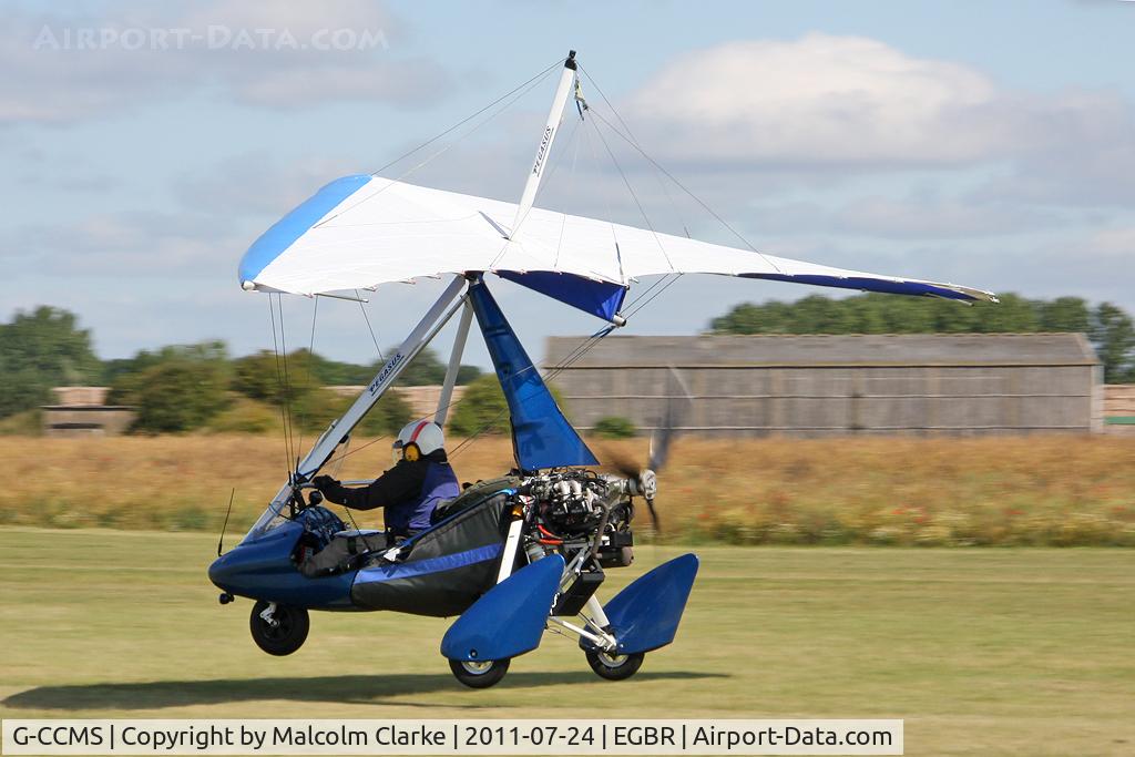 G-CCMS, 2003 Mainair Pegasus Quik C/N 7997, Mainair Pegasus Quik, Breighton Airfield, July 2011.