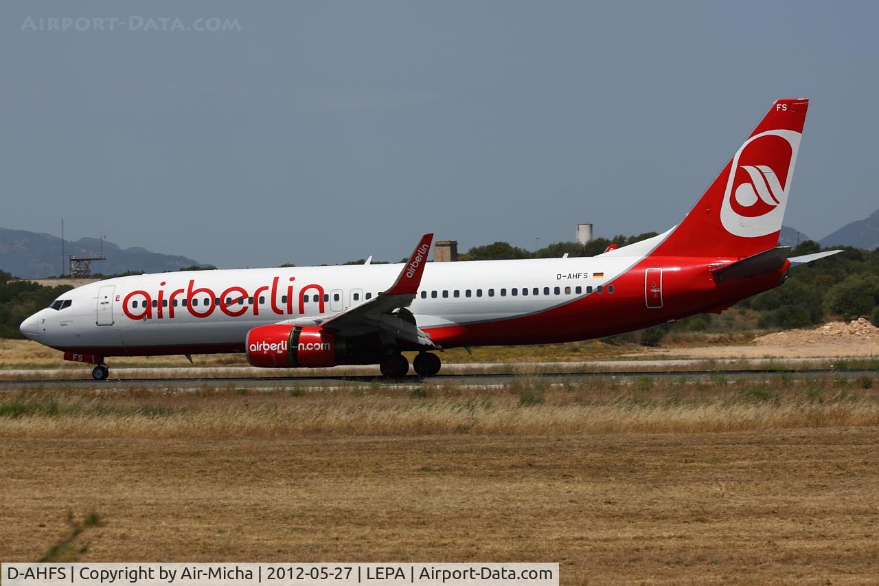 D-AHFS, 2000 Boeing 737-8K5 C/N 28623, Air Berlin