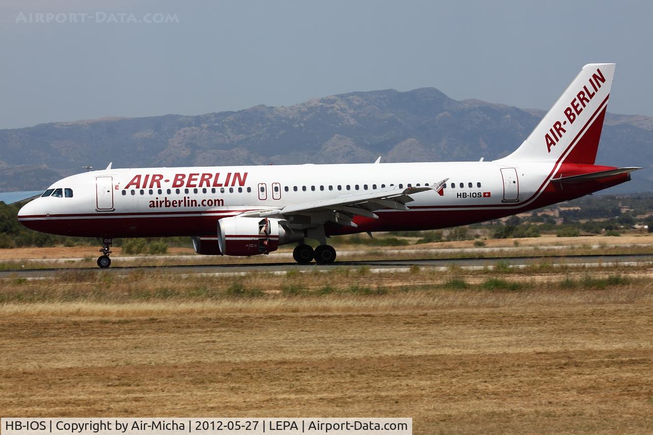 HB-IOS, 2006 Airbus A320-214 C/N 2968, Belair Airlines, Airbus A320-214, CN: 2968