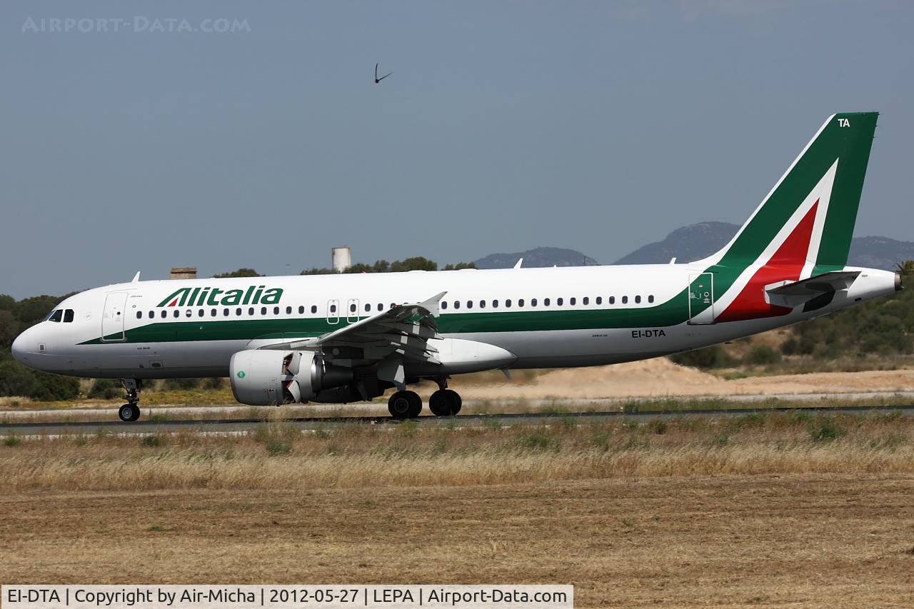 EI-DTA, 2008 Airbus A320-216 C/N 3732, Alitalia, Airbus A320-216, CN: 3732