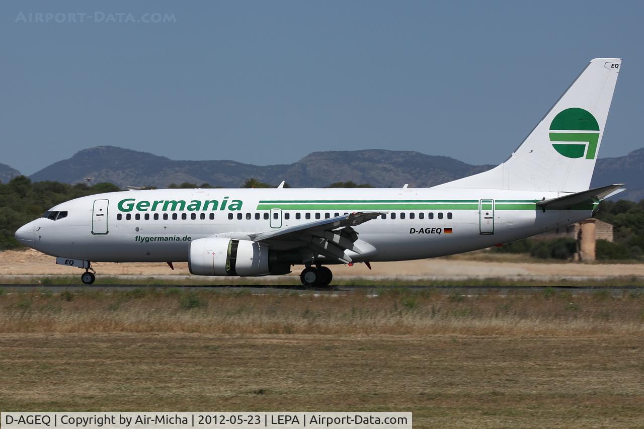 D-AGEQ, 1998 Boeing 737-75B C/N 28103, Germania