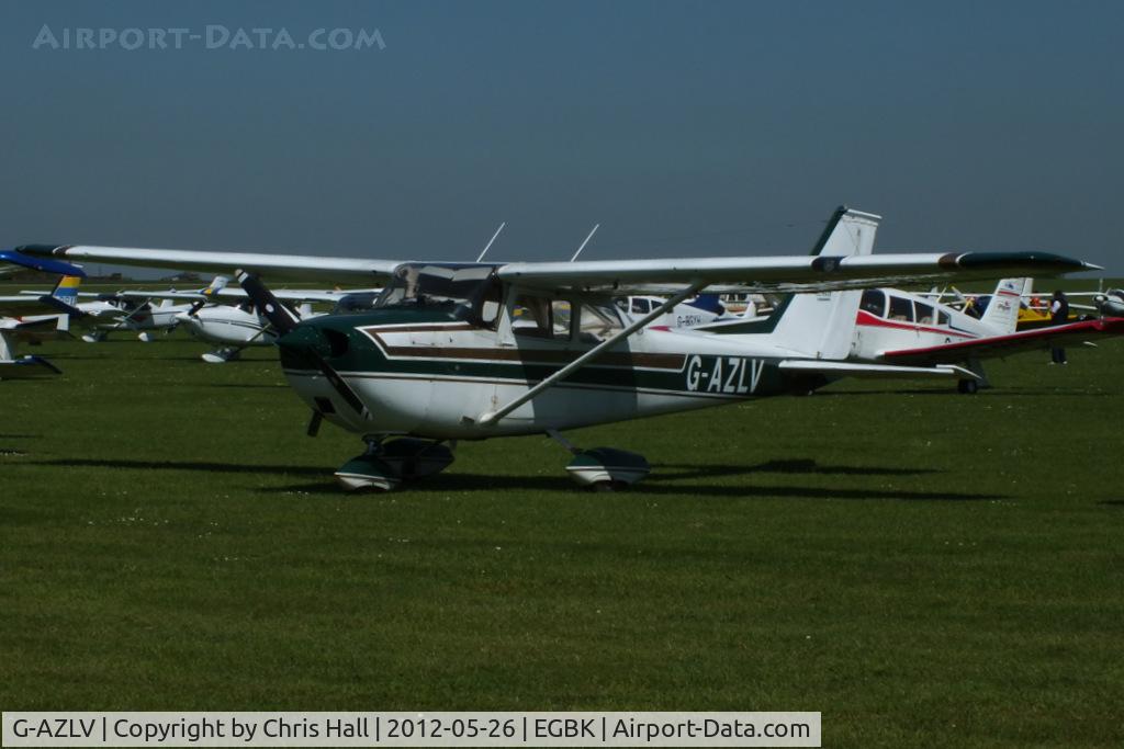 G-AZLV, 1969 Cessna 172K Skyhawk C/N 17257908, at AeroExpo 2012