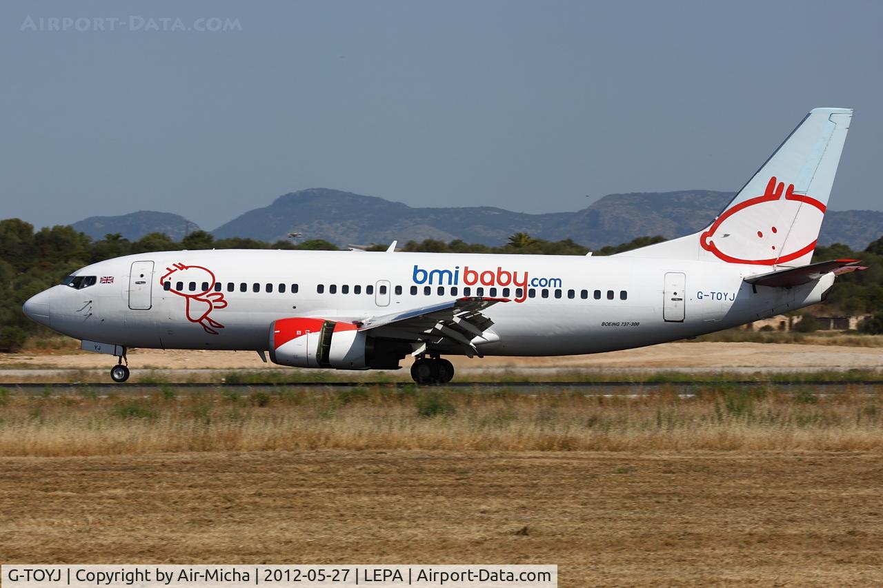 G-TOYJ, 1996 Boeing 737-36M C/N 28332, BMI Baby