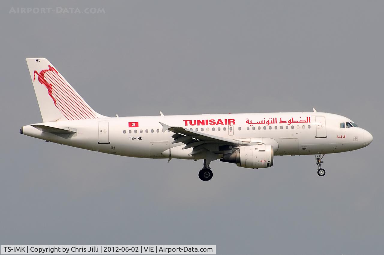 TS-IMK, 1998 Airbus A319-114 C/N 880, Tunisair
