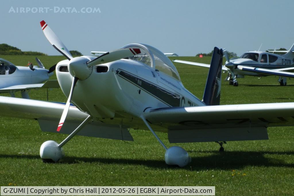G-ZUMI, 2002 Vans RV-8 C/N PFA 303-13527, at AeroExpo 2012