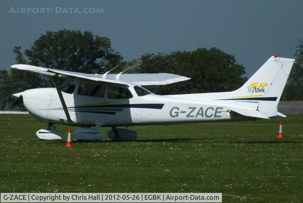 G-ZACE, 2001 Cessna 172S C/N 172S8808, at AeroExpo 2012
