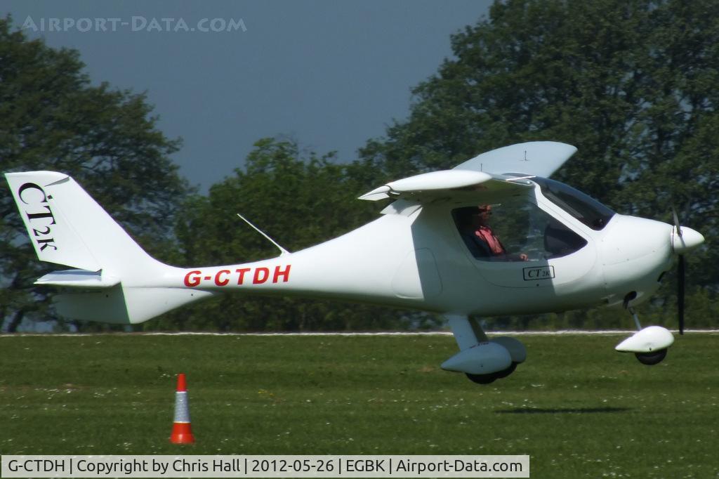 G-CTDH, 2003 Flight Design CT2K C/N 7939, at AeroExpo 2012