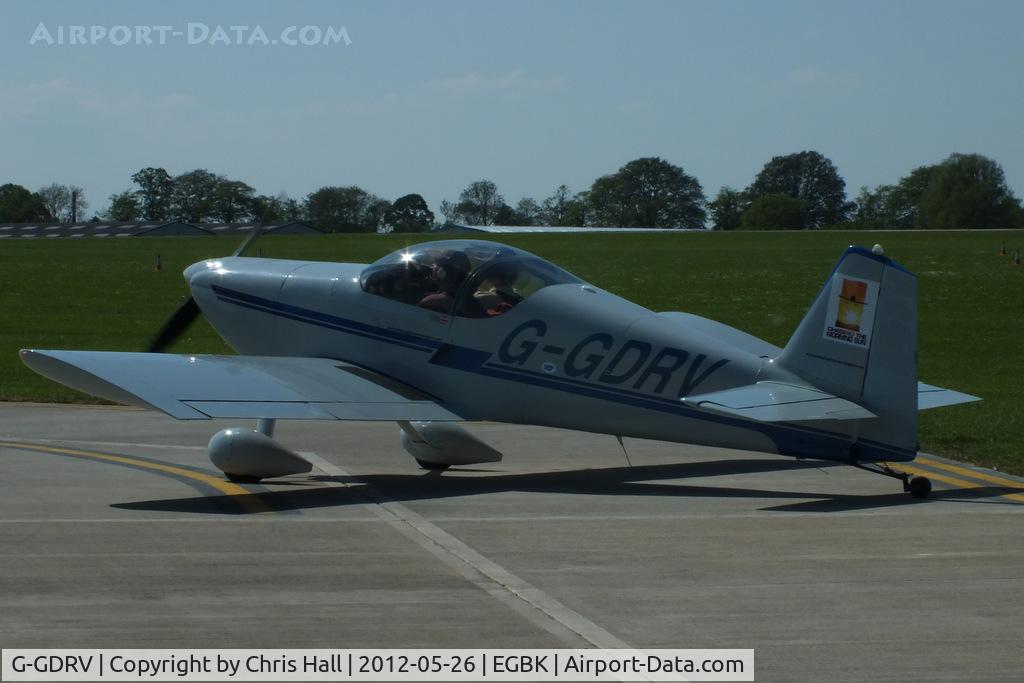 G-GDRV, 1993 Vans RV-6 C/N 21367, at AeroExpo 2012